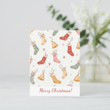 ¡Feliz Navidad! Tarjeta de Navidad. 