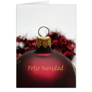 Feliz Navidad - Tarjeta de Navidad española
