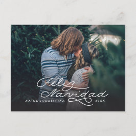 Feliz Navidad, tarjeta de Navidad española, postal