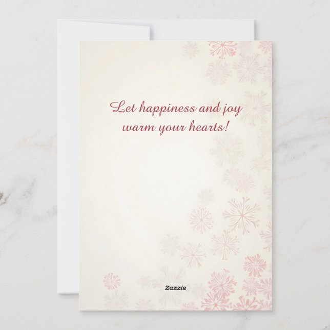 Feliz Navidad! tarjeta de navidades. Navidades dul (Reverso)