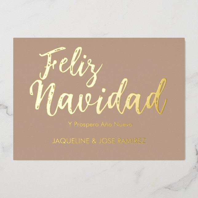 Feliz Navidad, tarjeta de vacaciones en Relieve me