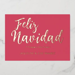 Feliz Navidad, tarjeta de vacaciones en Relieve me