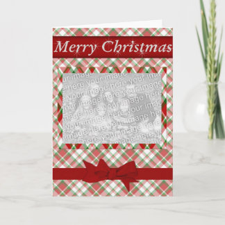 Feliz Navidad - Tarjeta fotográfica familiar