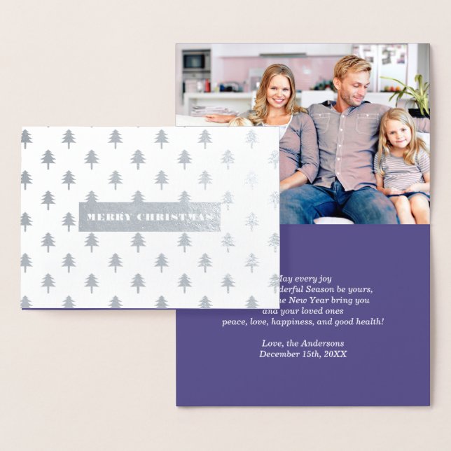 Feliz Navidad. Tarjetas de fotos de Navidad de Rel (Demostración)