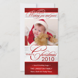 Feliz Navidad - Tarjetas fotográficas personalizad
