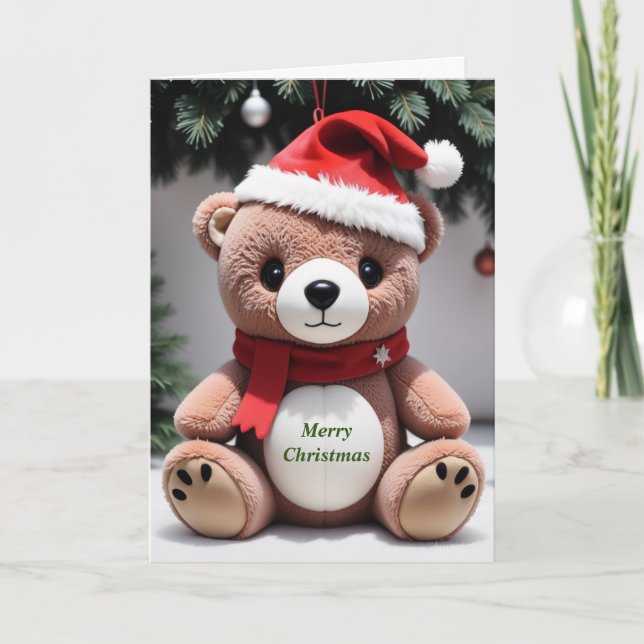Feliz Navidad Teddy Bear (Anverso)