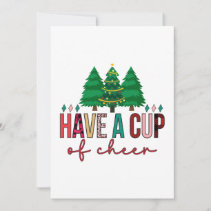 Feliz Navidad Toma Una Taza De Alegría