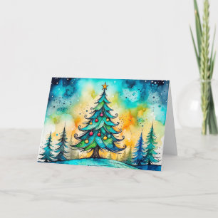 Feliz Navidad Tree Seasons Greetings