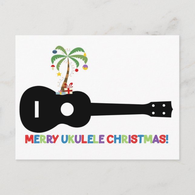Feliz Navidad Ukulele (Anverso)