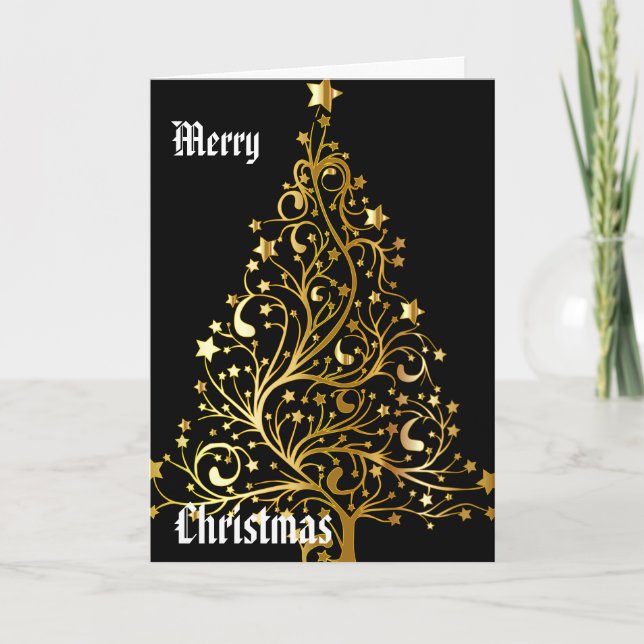 Feliz Navidad un árbol de oro (Anverso)