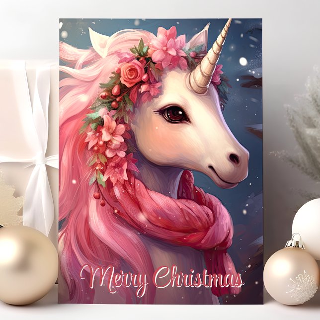 Feliz Navidad Unicornio Mágico (Subido por el creador)