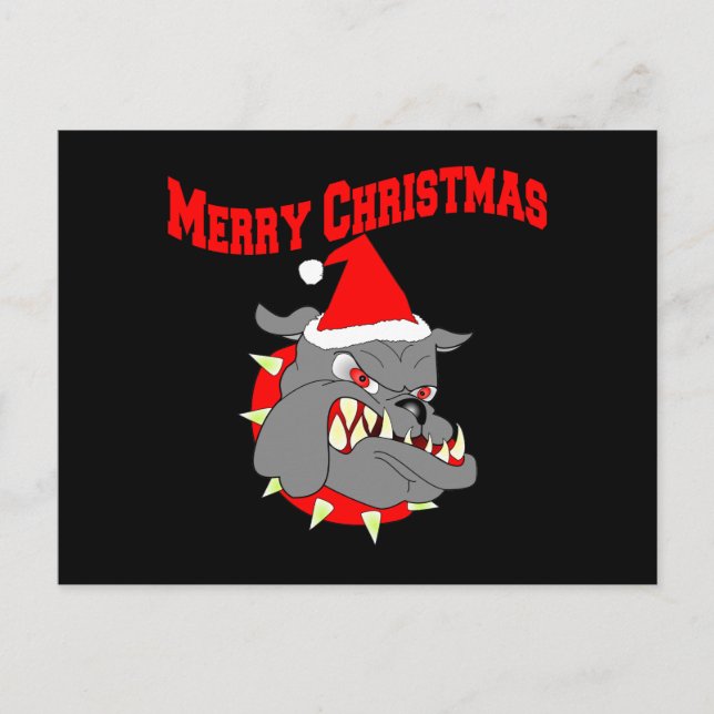 Feliz Navidad USMC Perro del diablo (Anverso)