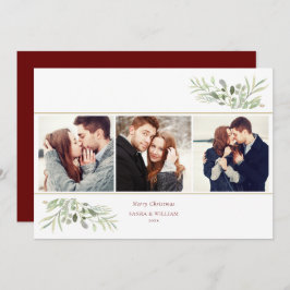 Feliz Navidad Verde 3 Collage de fotos