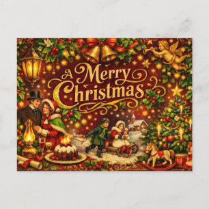 Feliz Navidad Victoriana Vacaciones
