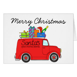 Feliz Navidad vintage Car