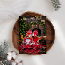 Feliz Navidad y agrega tus propios Navidades de fo