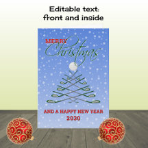 Feliz Navidad y añada año de vacaciones