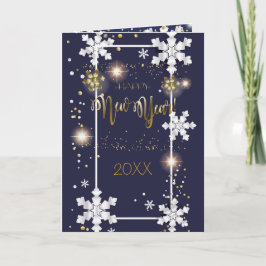 ¡Feliz Navidad y Año Nuevo! 20XX Gold Luxury