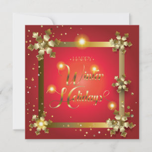 ¡Feliz Navidad y Año Nuevo! Felices Fiestas de Inv