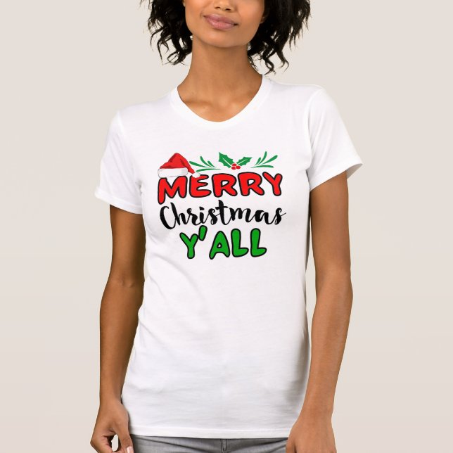 Feliz Navidad y camiseta (Anverso)