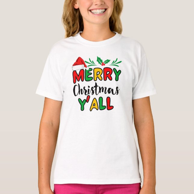 Feliz Navidad y camiseta (Anverso)