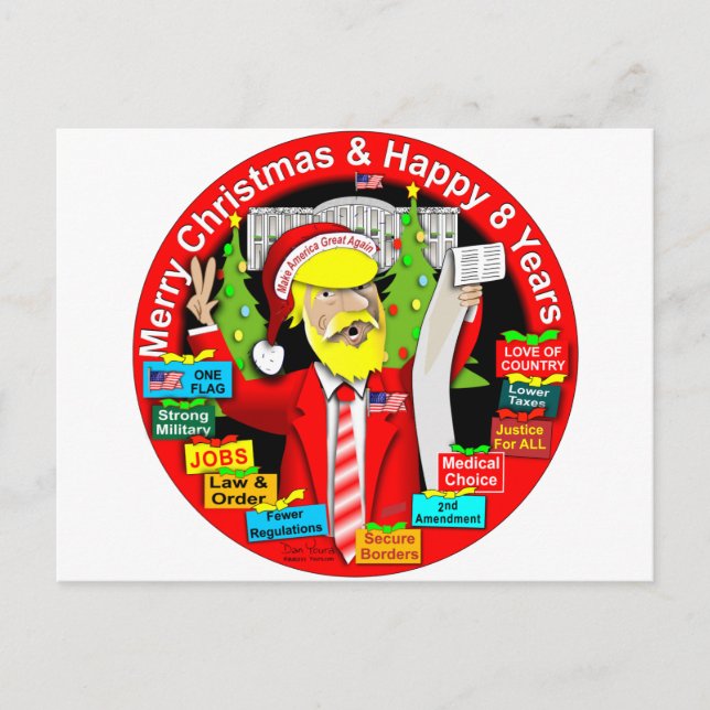 Feliz Navidad y Feliz 8 años (Anverso)