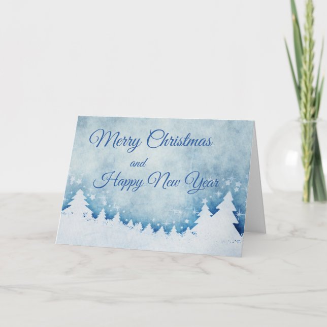 Feliz Navidad y Feliz Año Nuevo (Anverso)