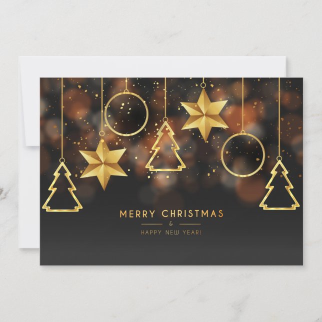 Feliz Navidad y Feliz Año Nuevo (Anverso)
