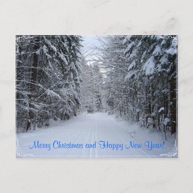 Feliz Navidad y Feliz Año Nuevo (Anverso)