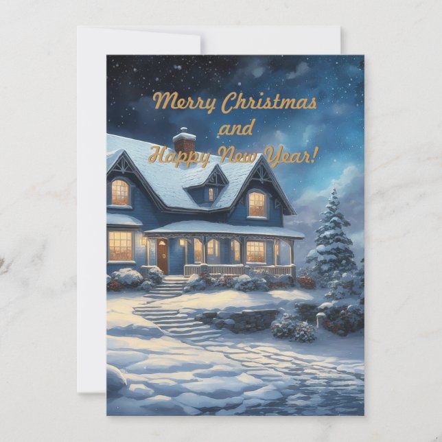 ¡Feliz Navidad y Feliz Año Nuevo! (Anverso)