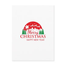 Feliz navidad y feliz año nuevo