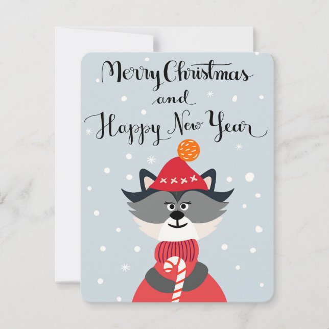 Feliz Navidad y Feliz Año Nuevo (Anverso)