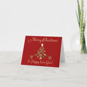 ¡Feliz Navidad y feliz Año Nuevo!