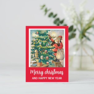 Feliz Navidad y feliz año nuevo