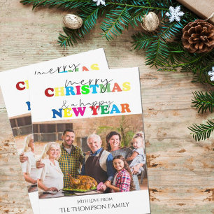 Feliz Navidad y Feliz Año Nuevo