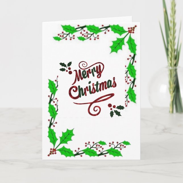 FELIZ NAVIDAD Y FELIZ AÑO NUEVO TAMBIÉN (Anverso)
