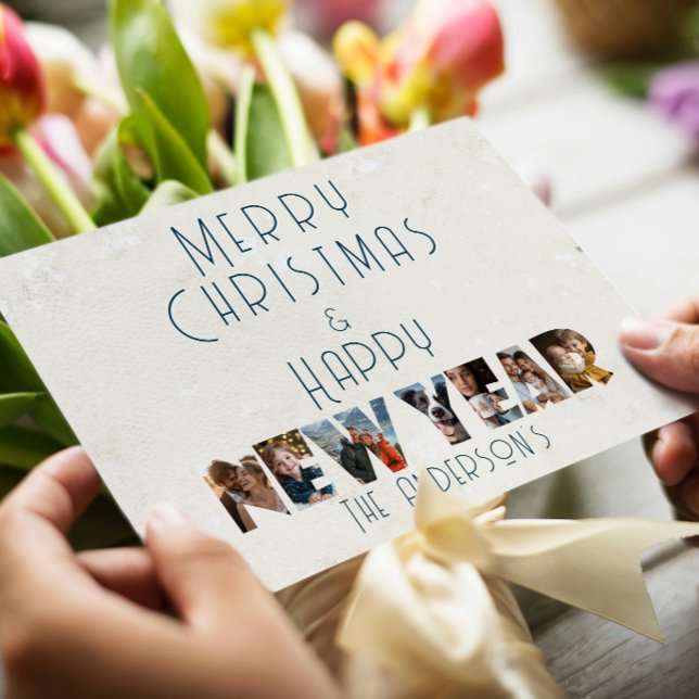 Feliz Navidad Y Feliz Collage De Año Nuevo (Subido por el creador)