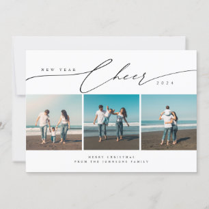 Feliz Navidad y feliz foto de Año Nuevo