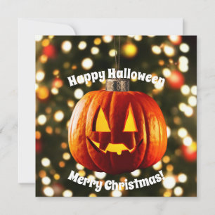 Feliz Navidad y Feliz Halloween