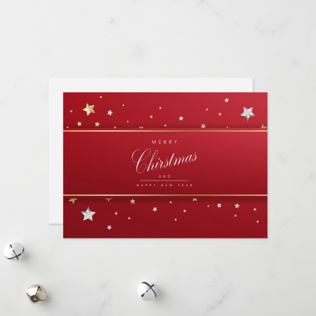 Feliz Navidad y Feliz Navidad de Año Nuevo (Anverso/Reverso In Situ)