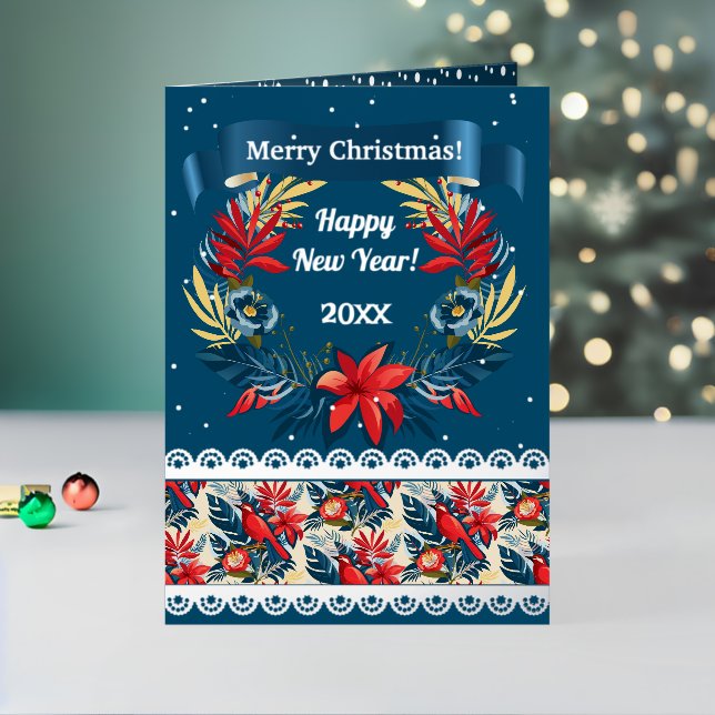 Feliz Navidad y próspero Año Nuevo. Blue Bird 2025 (Vacaciones in situ 2)