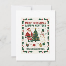 Feliz Navidad y un Feliz Año Nuevo