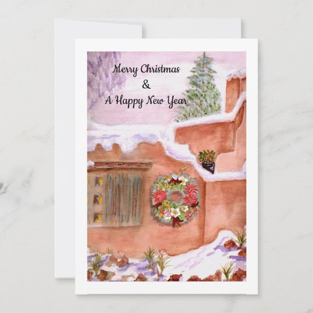 Feliz Navidad y un Feliz Año Nuevo (Anverso)