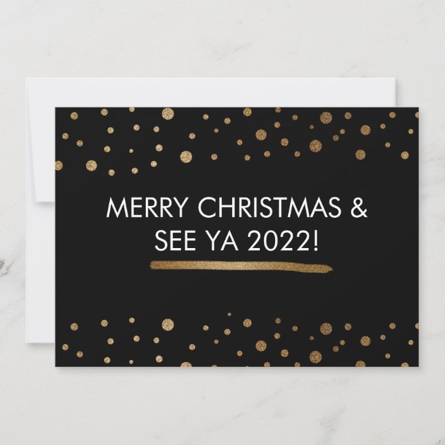 Feliz Navidad y ya 2020 divertida festividad (Anverso)