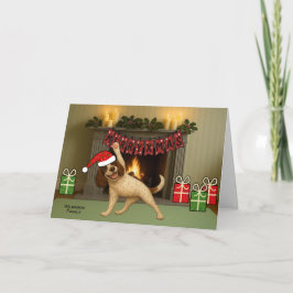 Feliz Navidad yoga para perros 