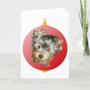 Feliz Navidad Yorkshire Terrier
