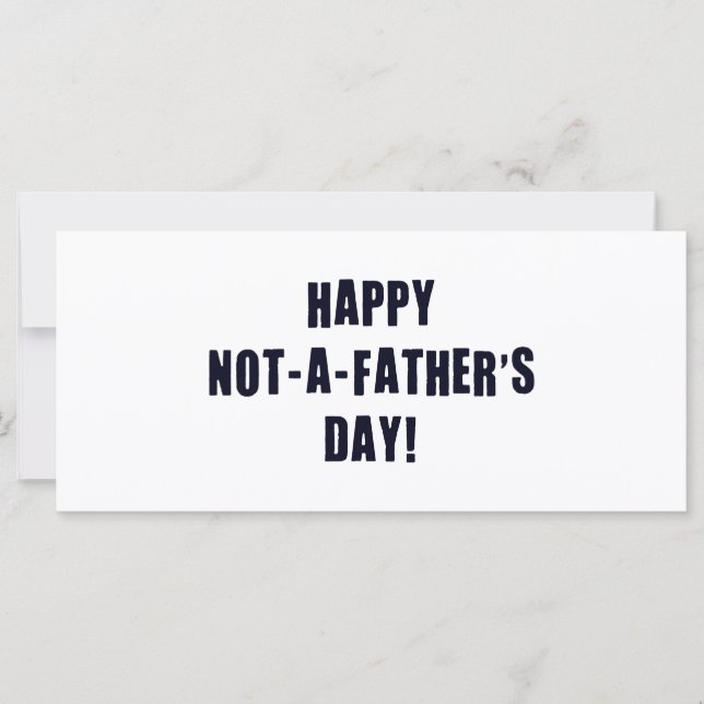 Feliz no el día del padre (Anverso)