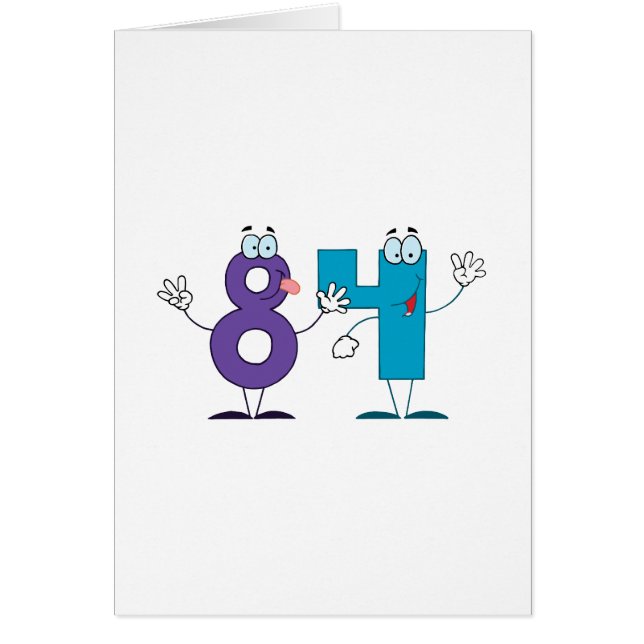 Feliz número 84 (Frente)