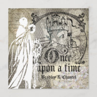 Feliz nunca después érase una vez de la invitación