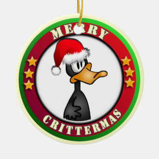 Feliz ornamento de Crittermas